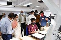 Hon’ble Union Minister for Culture Shri Kishan Reddy Gangapuram visited National Archives of India alongwith Union MOS Smt Meenakshi Lekhi.